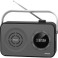 ΡΑΔΙΟΦΩΝΟ SENCOR SRD 3200 B ΓΚΡΙ ΡΕΥΜΑΤΟΣ/ΜΠΑΤΑΡΙΑΣ ΜΕ BLUETOOTH &amp; USB